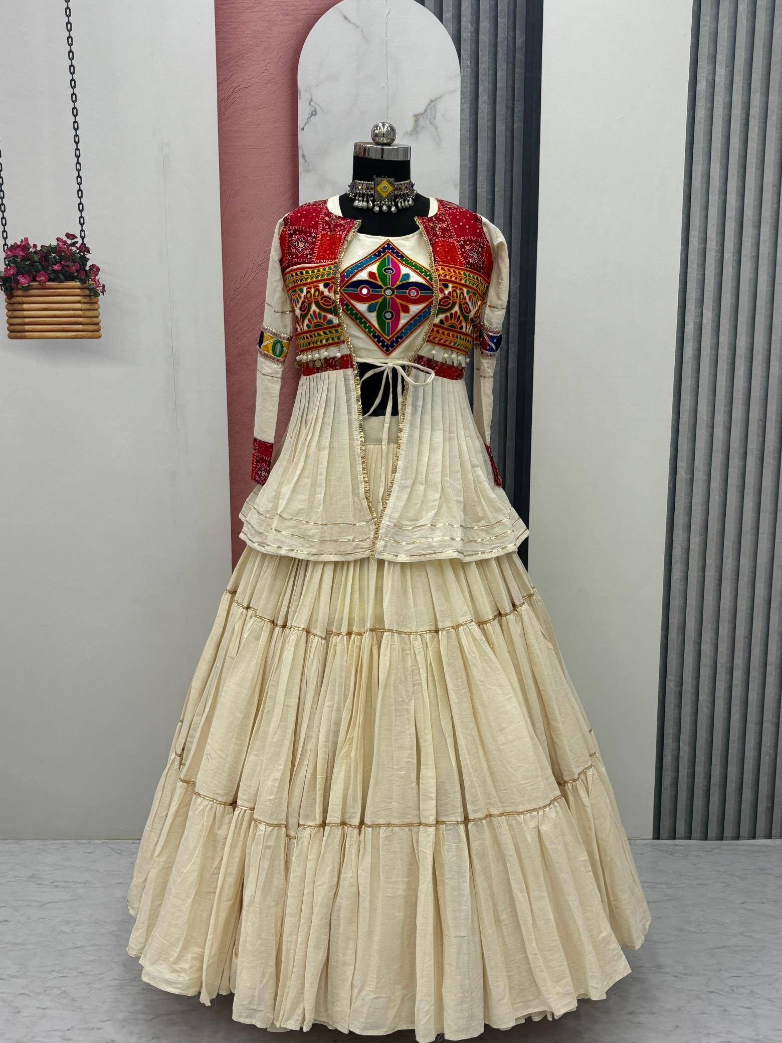 Launching Navratri Special Gamathi Ram 120 Lehenga choli with price